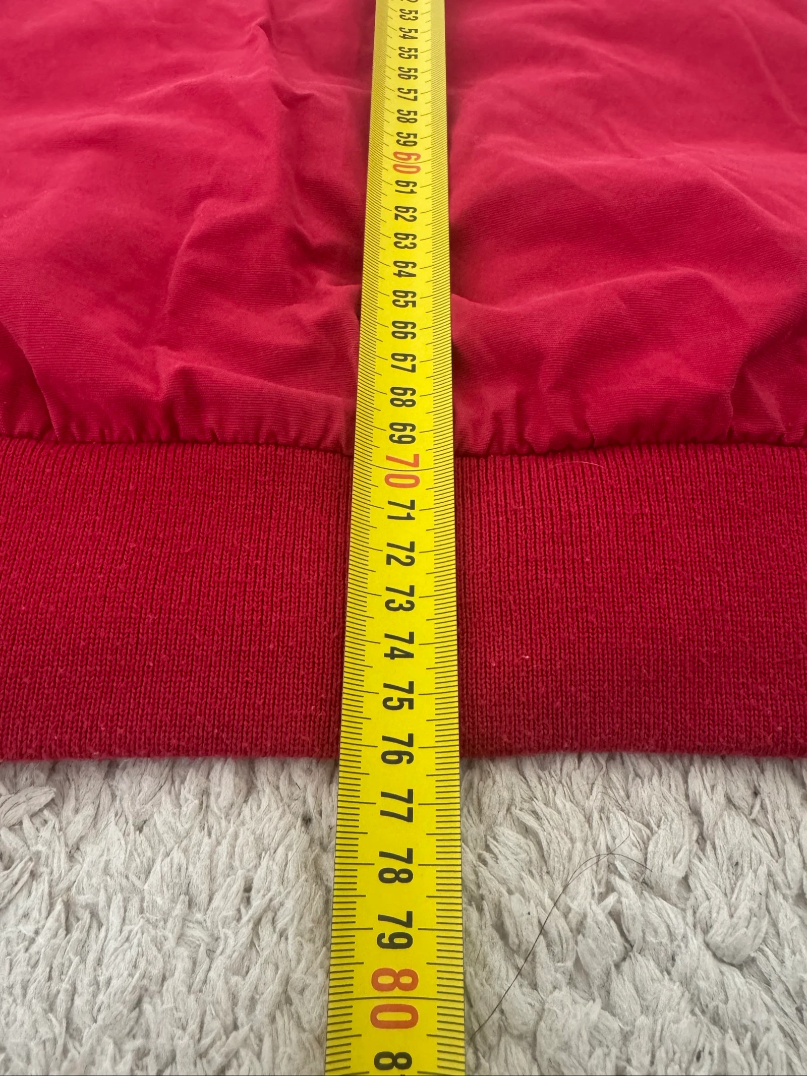 Ellesse Harrington Jas Rood Bomber Rits Katoenmix Vintage Casual XXL – photo 11